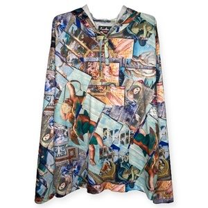 Super Shine Prints By Drill L Renaissance Art Romantic Print Graphic Hoodie